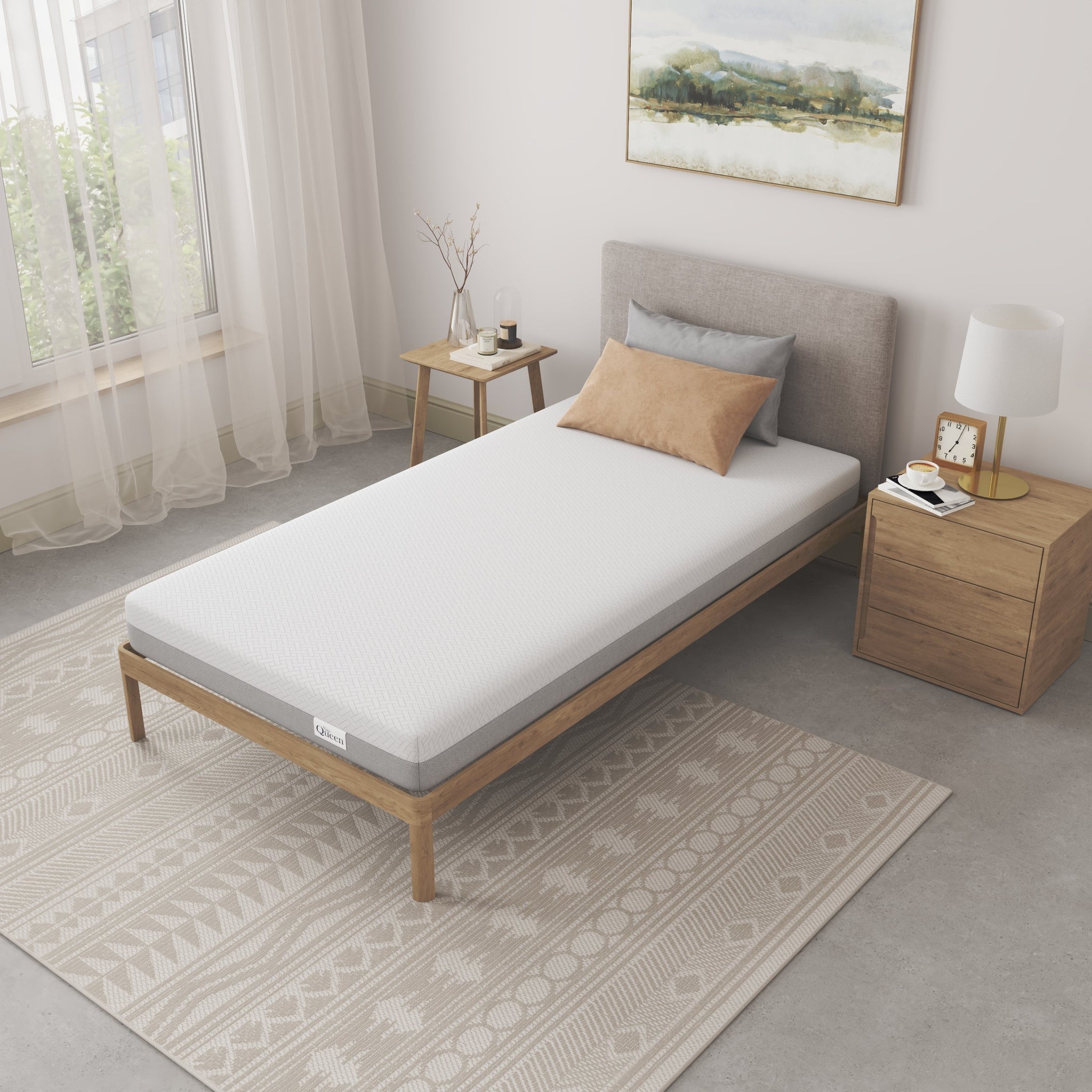 NapQueen 6 Inch Twin XL Size Memory Foam Mattress by HouseOfZazla