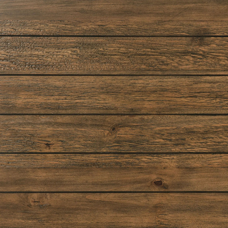 Payne Wood End Table with Shelf Distressed Brown by Unique Piece Furniture