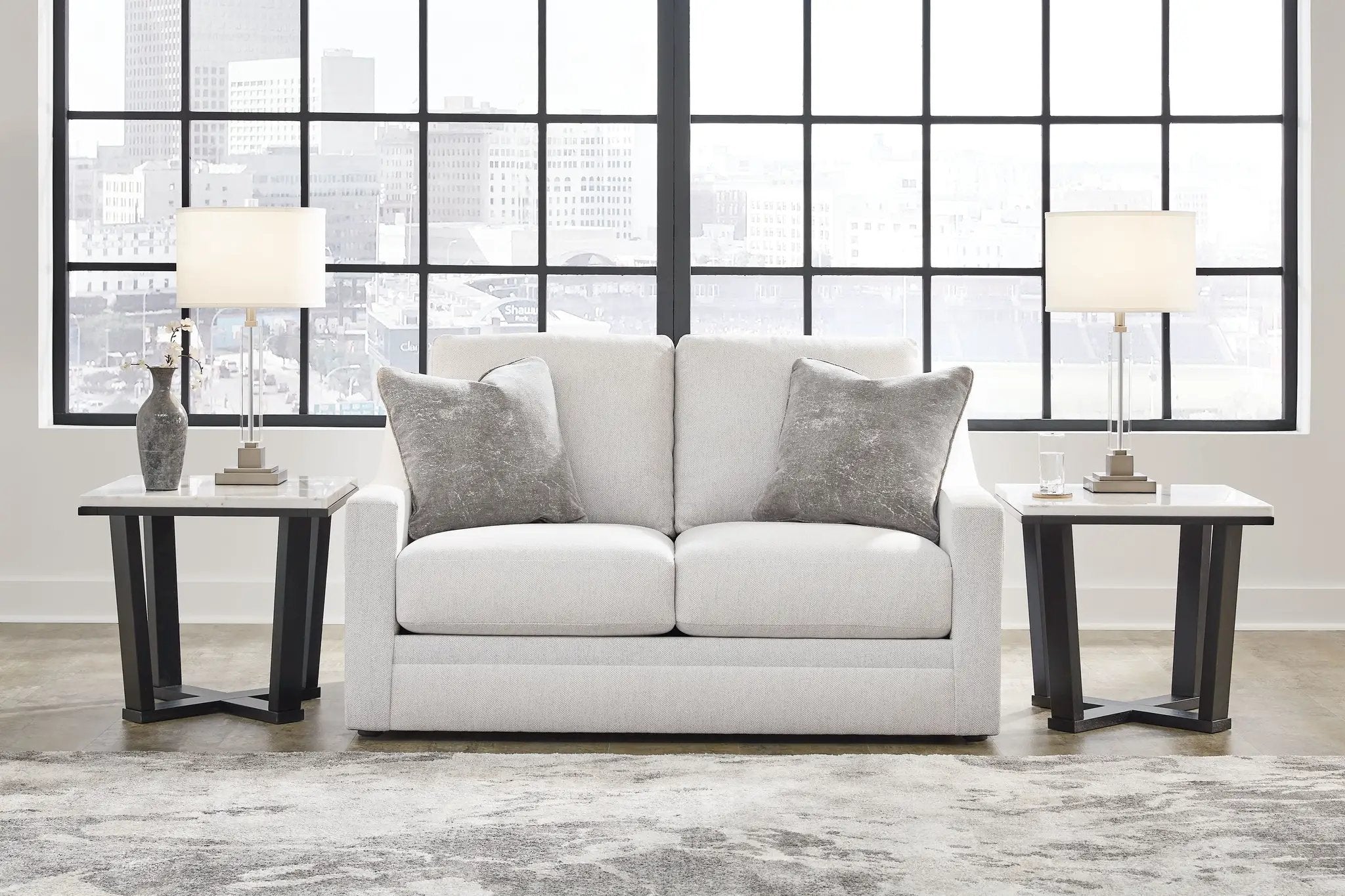 Maitelynn - Loveseat - Chalk by Unique Piece Furniture