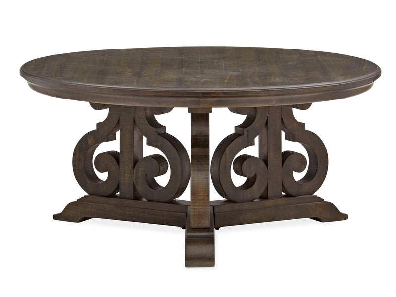 Bellamy - Round Cocktail Table - Peppercorn, photo 4 of 4