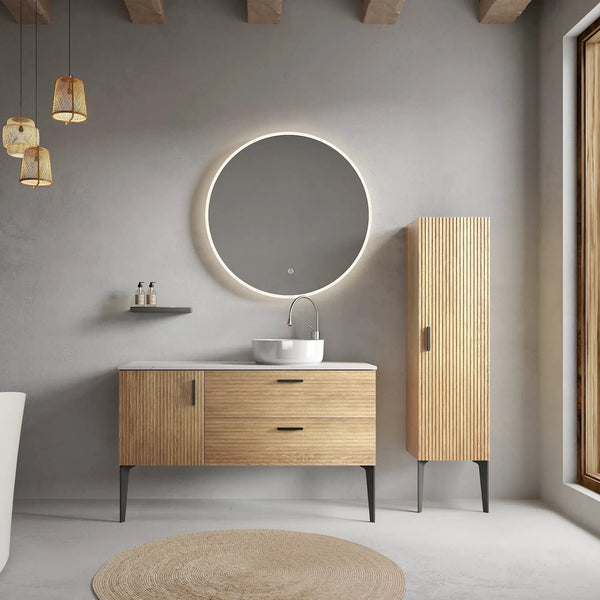 Emilia 48" Striped Bathroom Vanity
