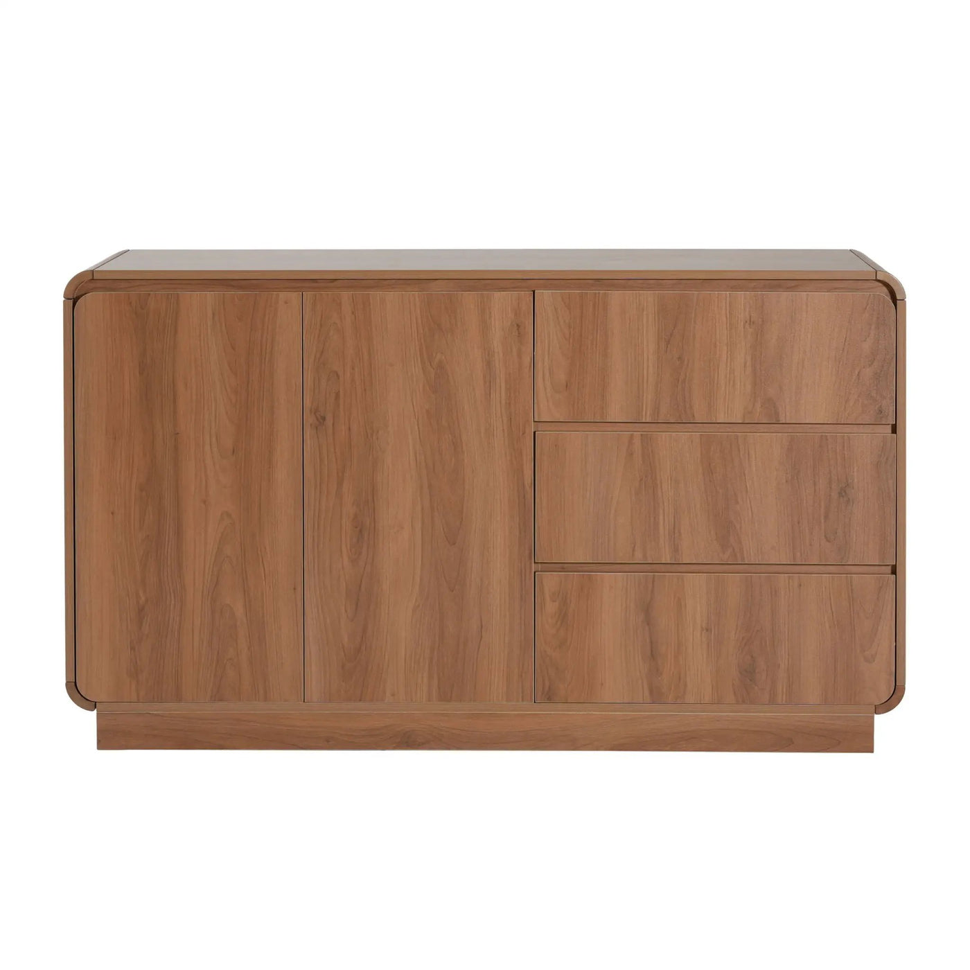 Sideboard, Wide Storage With 2 Doors And 3 Drawers by HouseOfZazla