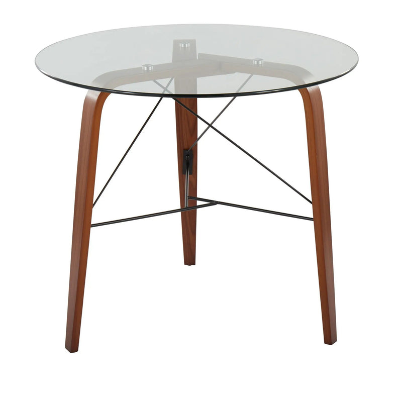 Trilogy - Contemporary Round Dinette Table by Unique Piece Furniture