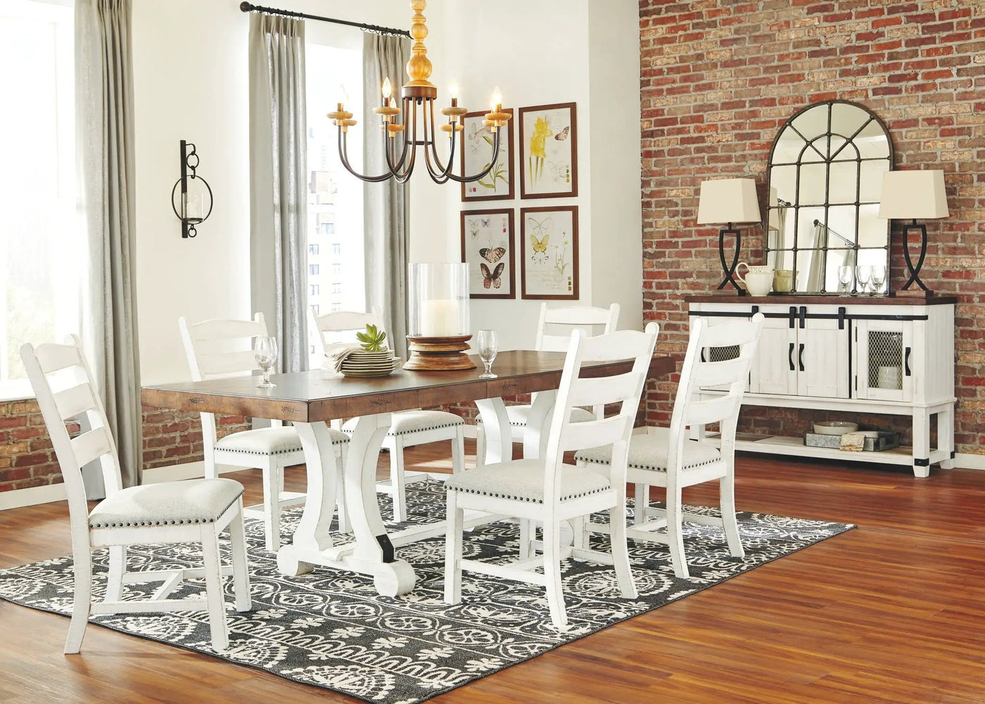 Valebeck - Dining Table Set by Unique Piece Furniture