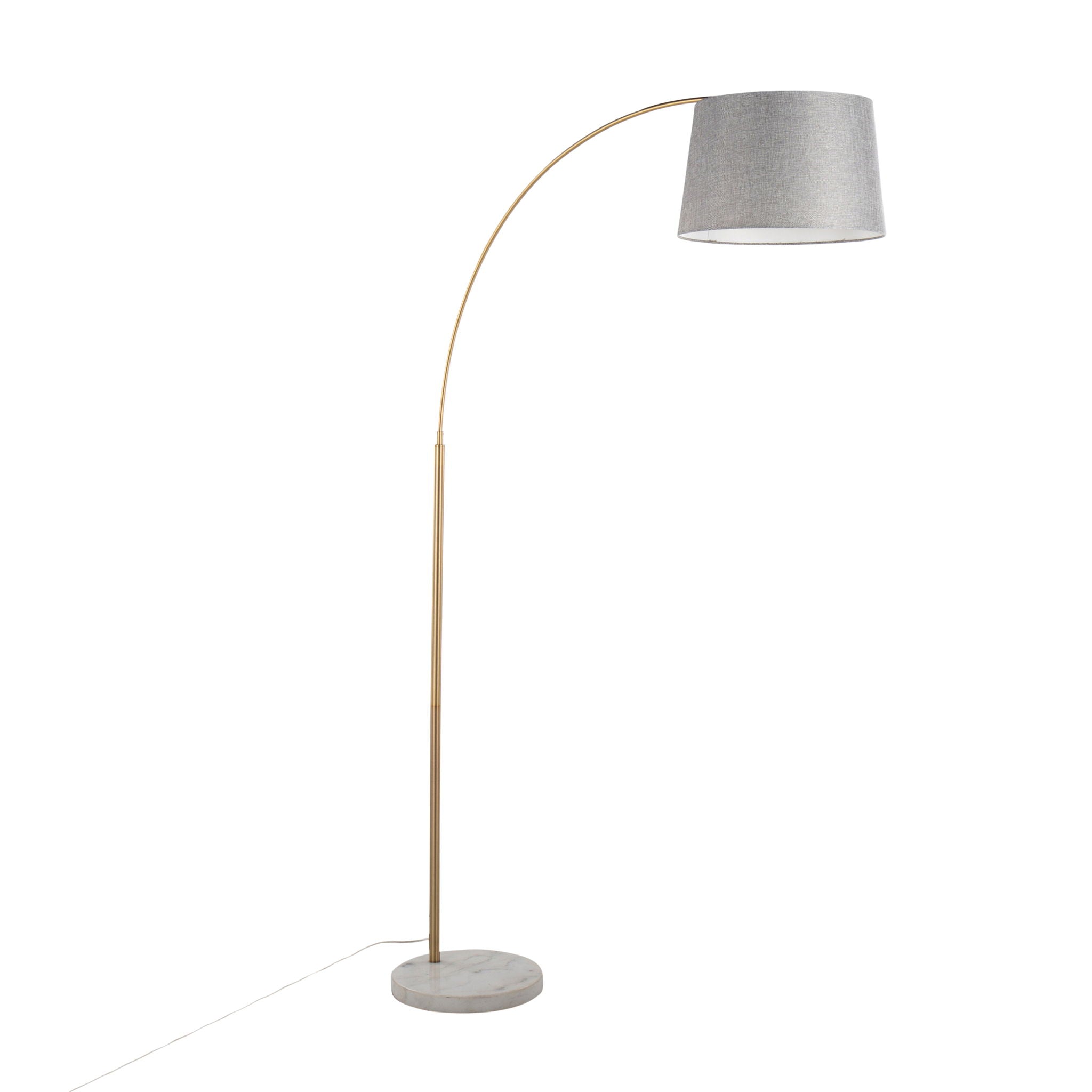 March - Contemporary Floor Lamp & Elegant Finish by HouseOfZazla