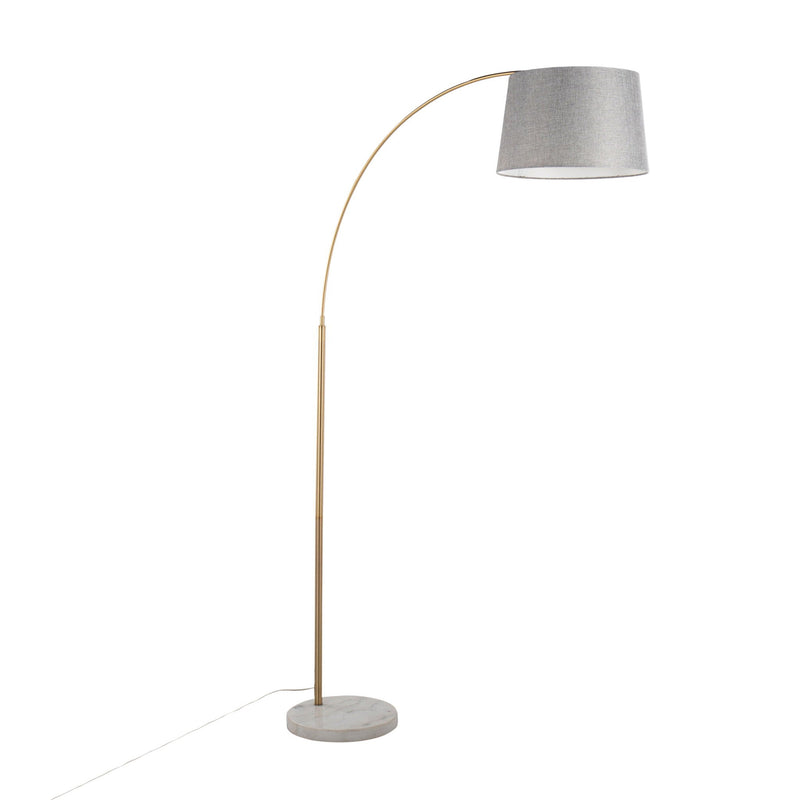 March - Contemporary Floor Lamp & Elegant Finish by HouseOfZazla