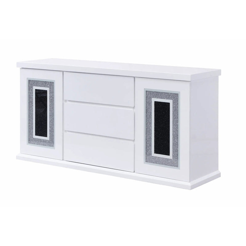 Ariya - Buffet With Clear Glass Inlay by HouseOfZazla