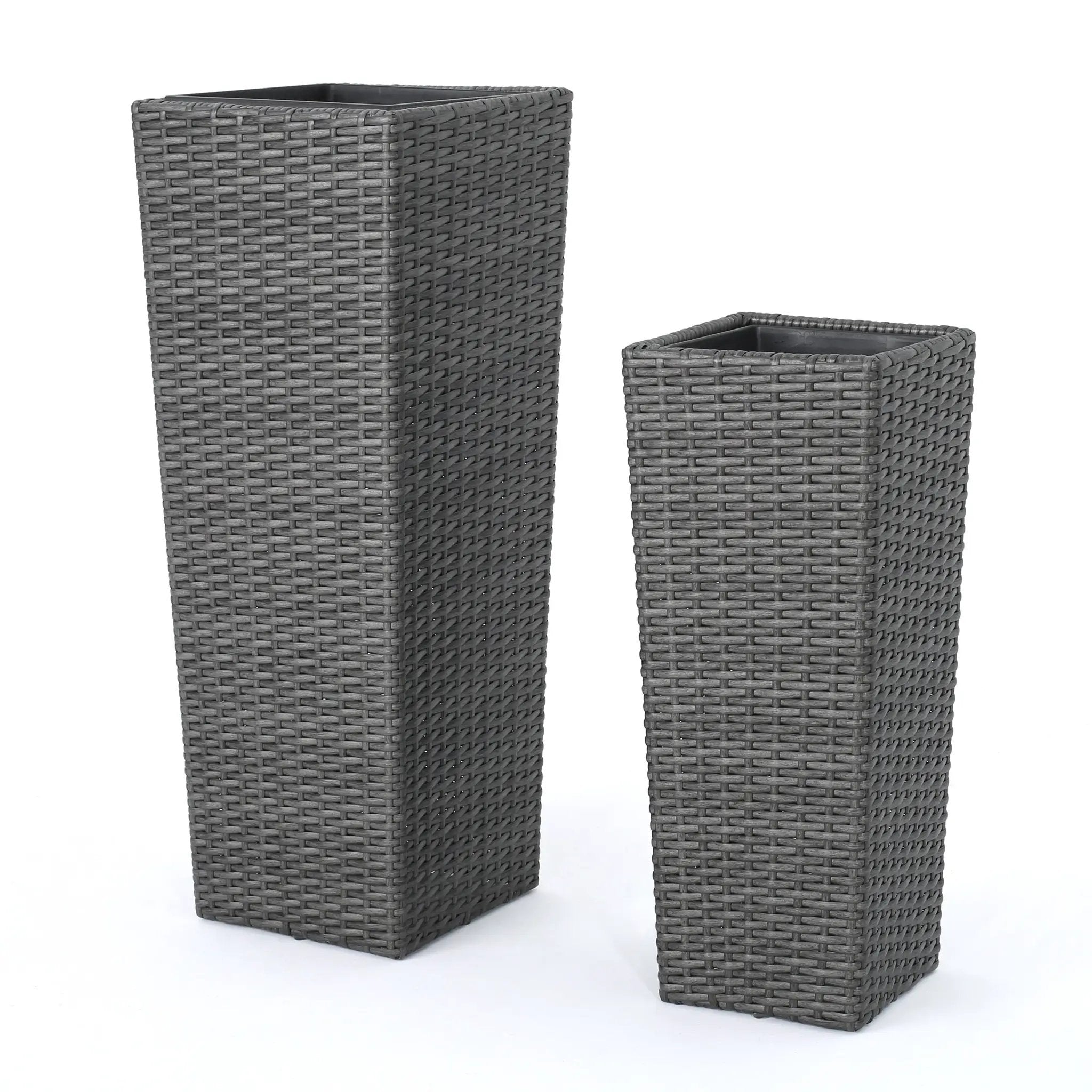 Rattan Flower Pot Set by HouseOfZazla