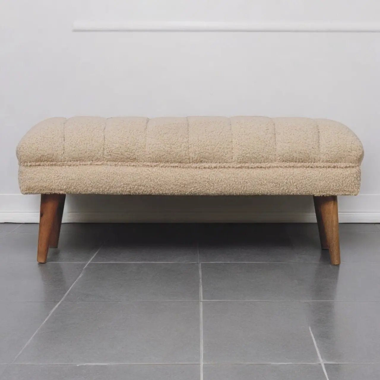 Puffer Bench - Beige by Unique Piece Furniture
