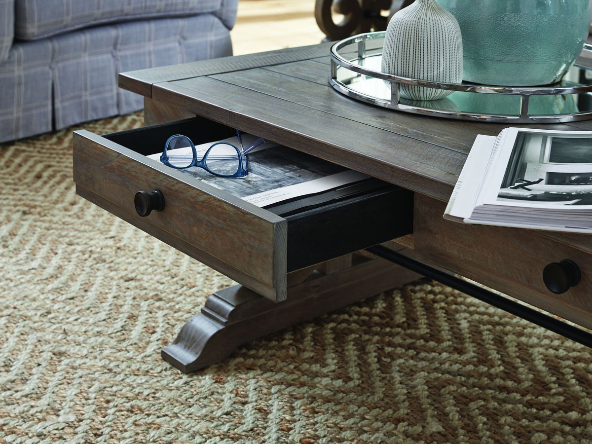 Tinley Park - Rectangular Cocktail Table - Dove Tail Gray, photo 4 of 7