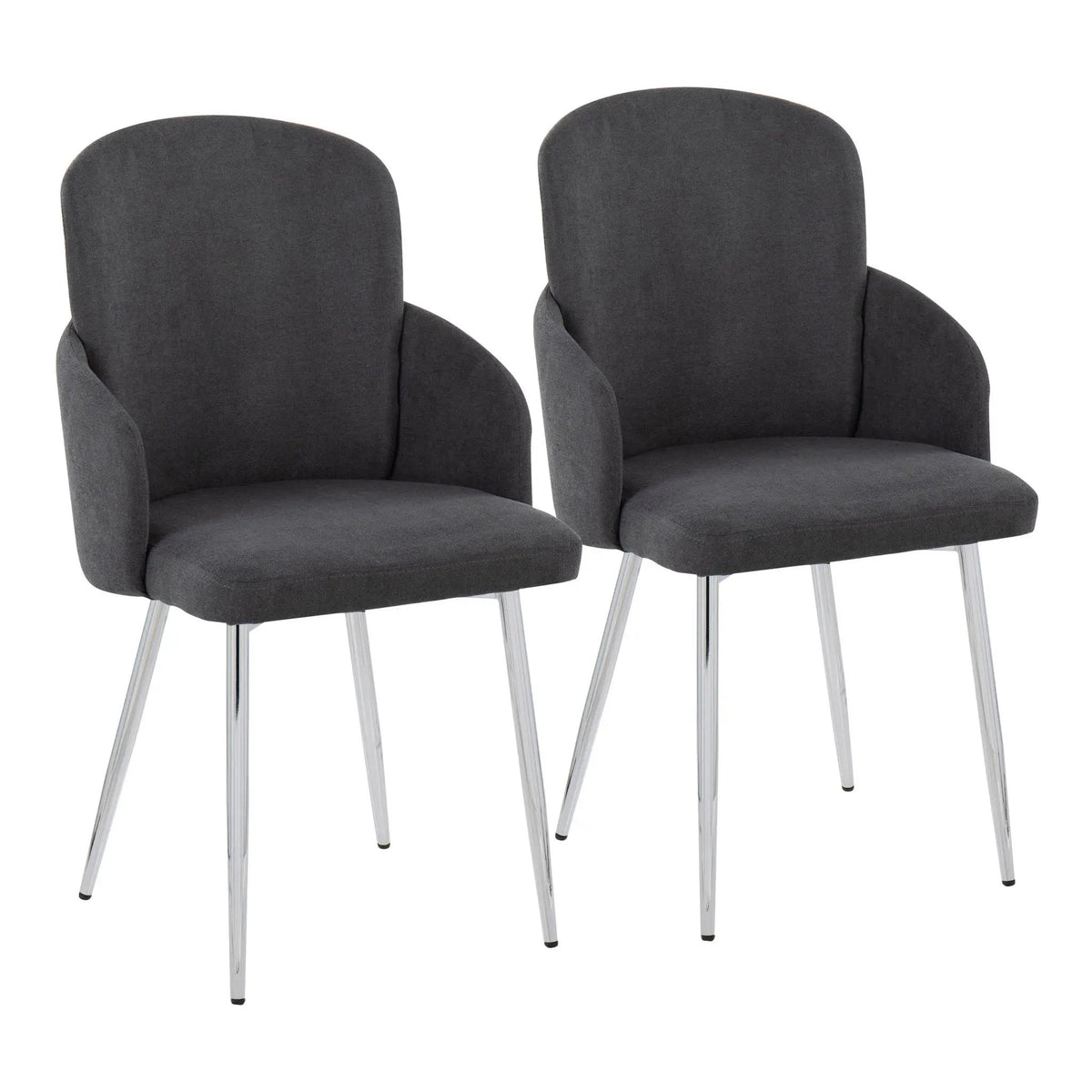 Dahlia - Contemporary, Dining Chair (Set of 2) by HouseOfZazla