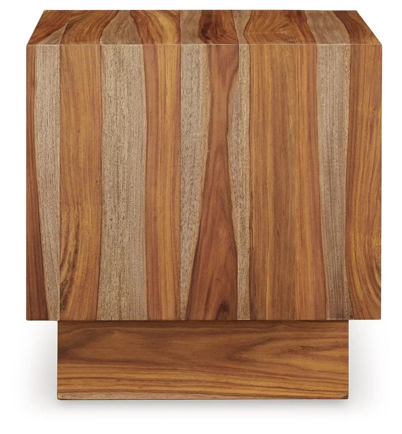 Dressonni - Square End Table - Brown by Unique Piece Furniture
