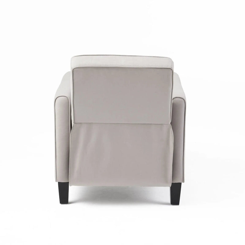 Upholstered Push Back Recliner Chair For Living Room by HouseOfZazla