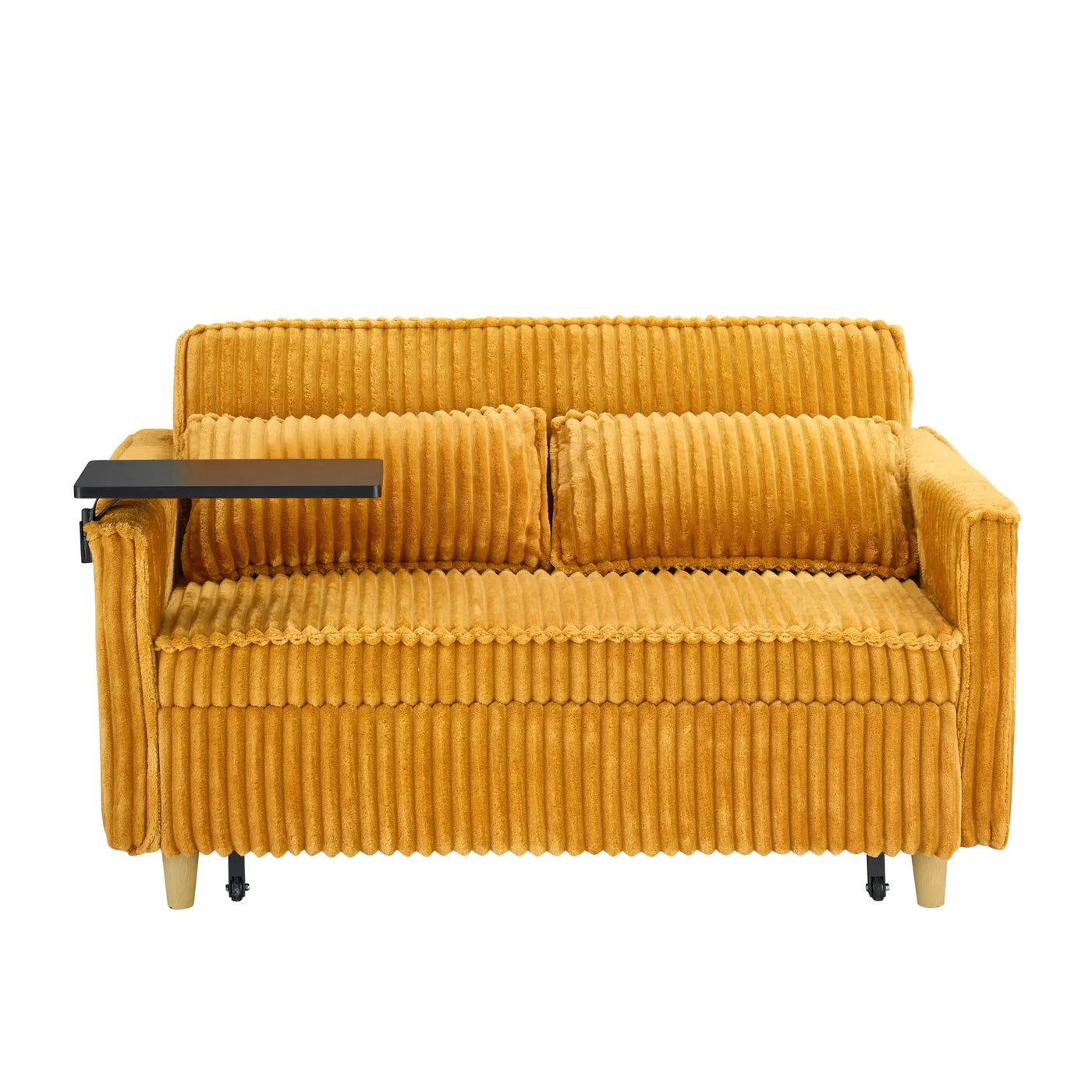 Pull Out Sofa With Movable Tabletop And USB Ports by HouseOfZazla