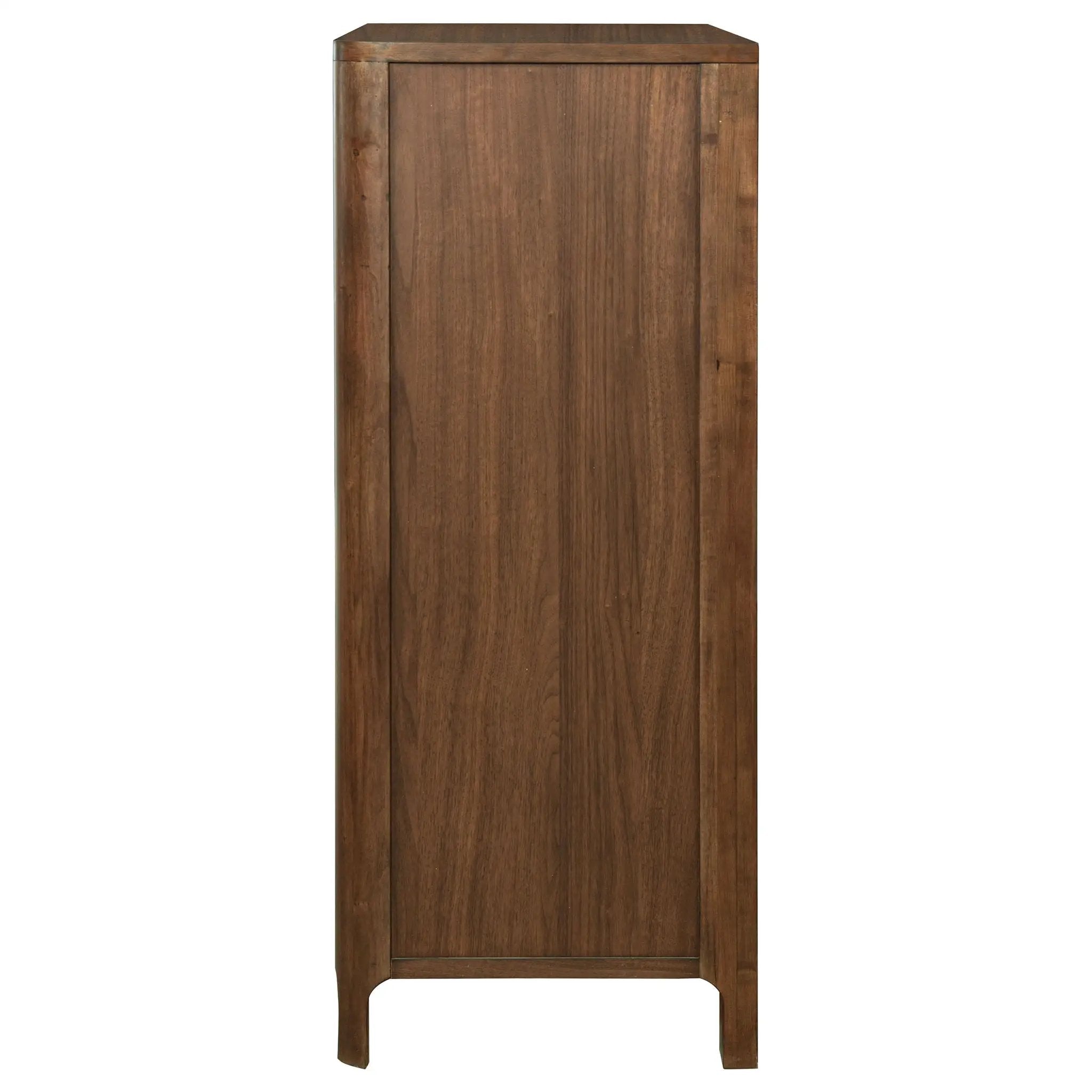 Maderia 5-drawer Chest of Drawers Walnut by Unique Piece Furniture
