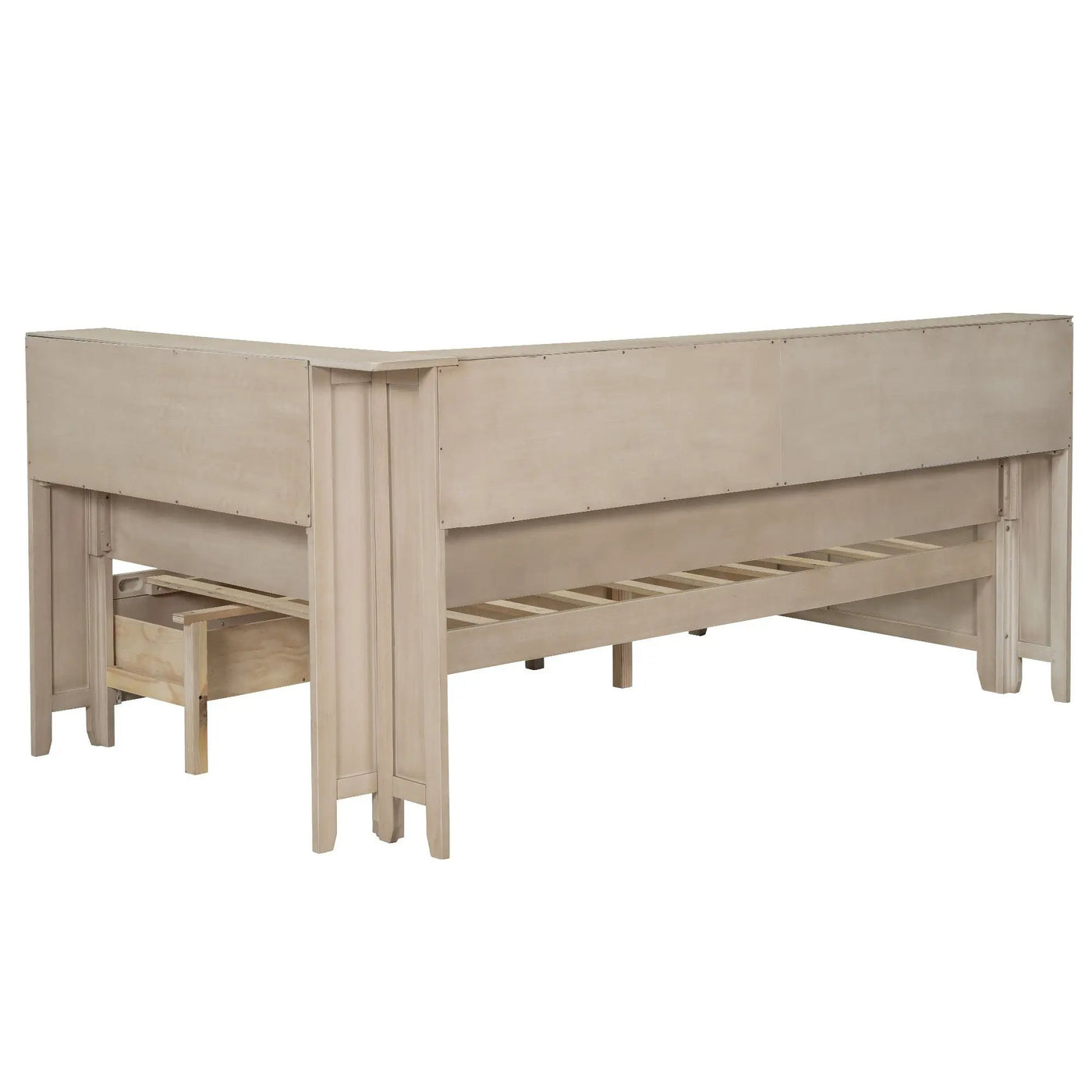 Daybed With Storage Shelves And 3 Drawers by HouseOfZazla
