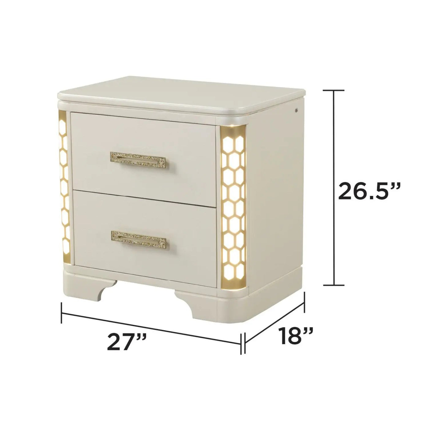 Jasmine - LED Bedroom Set by HouseOfZazla