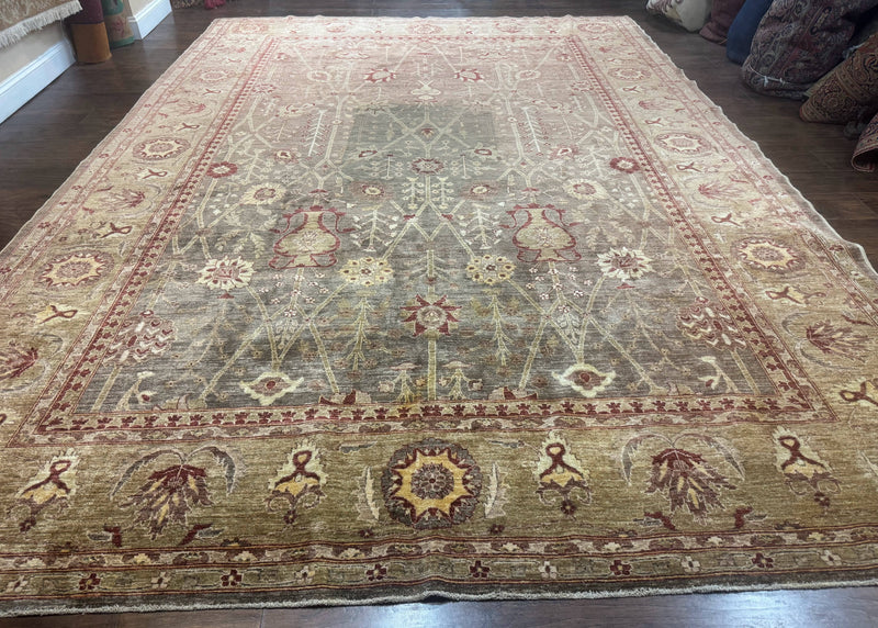 Pakistani Rug 10x14, Large Peshawar Chobi Carpet by Jewel Rugs