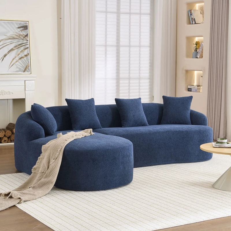Combined Sofa With 4 Pillows by HouseOfZazla
