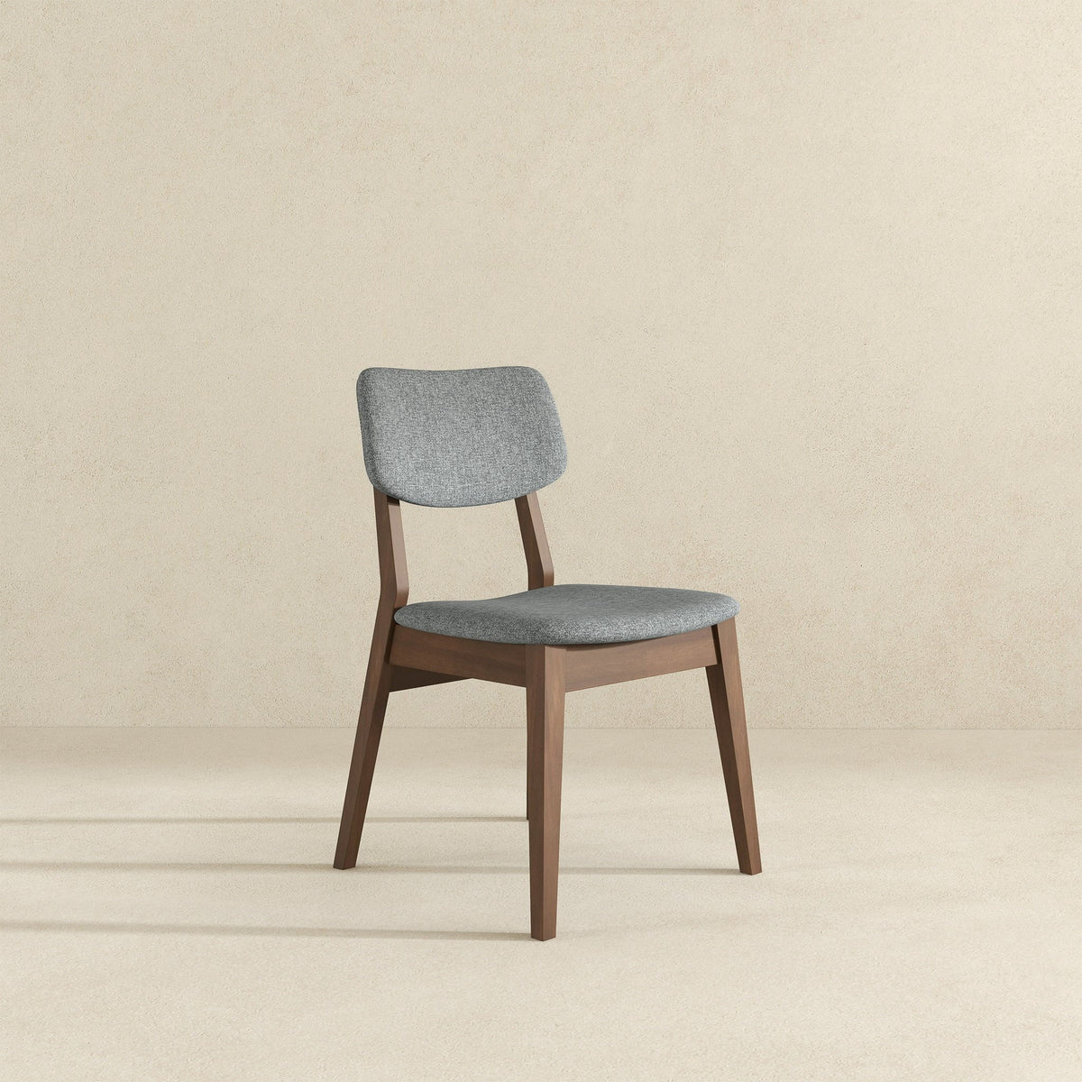 Solid Back Side Chair Set with Mid-Century Modern Design - Multiple Colors, photo 28 of 40