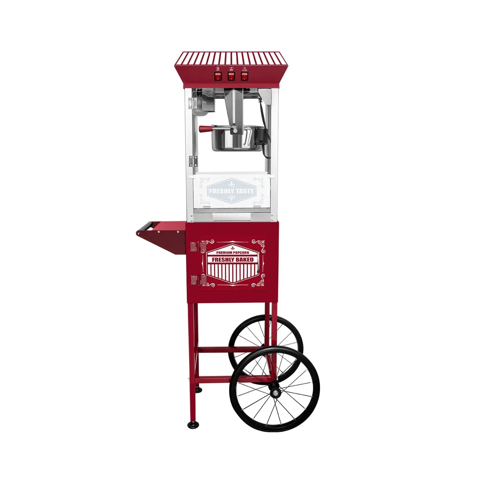 XH-P831-P Movie Theater-Style Popcorn Machine Maker with Cart by HouseOfZazla