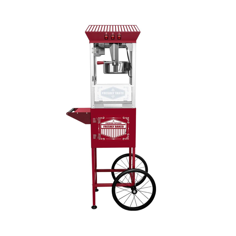 XH-P831-P Movie Theater-Style Popcorn Machine Maker with Cart by HouseOfZazla