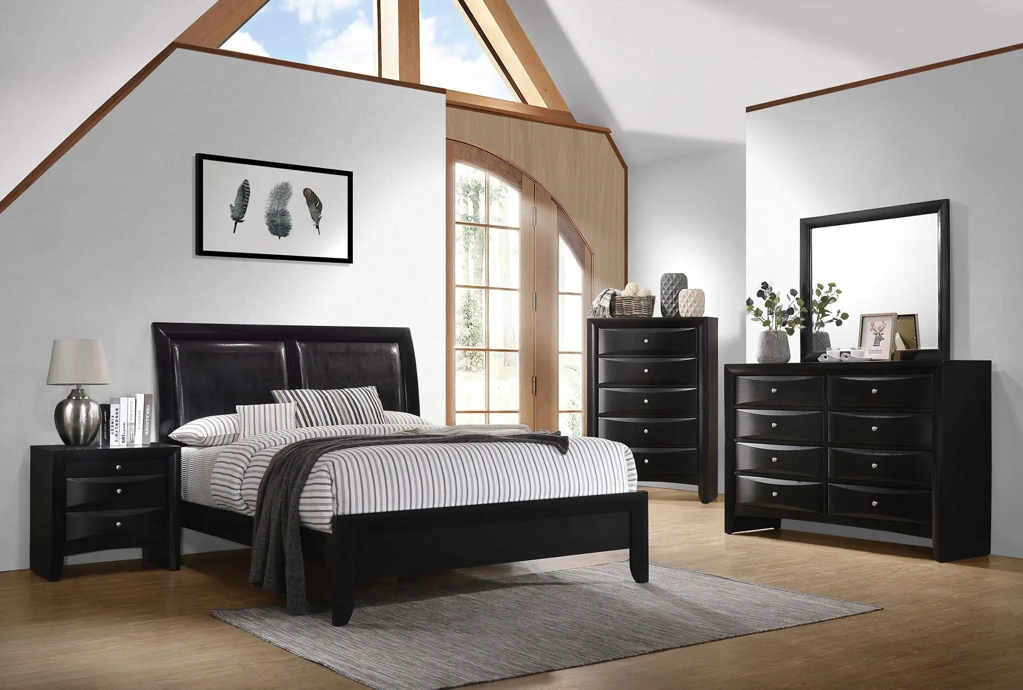 Briana 8-drawer Dresser Black by Unique Piece Furniture