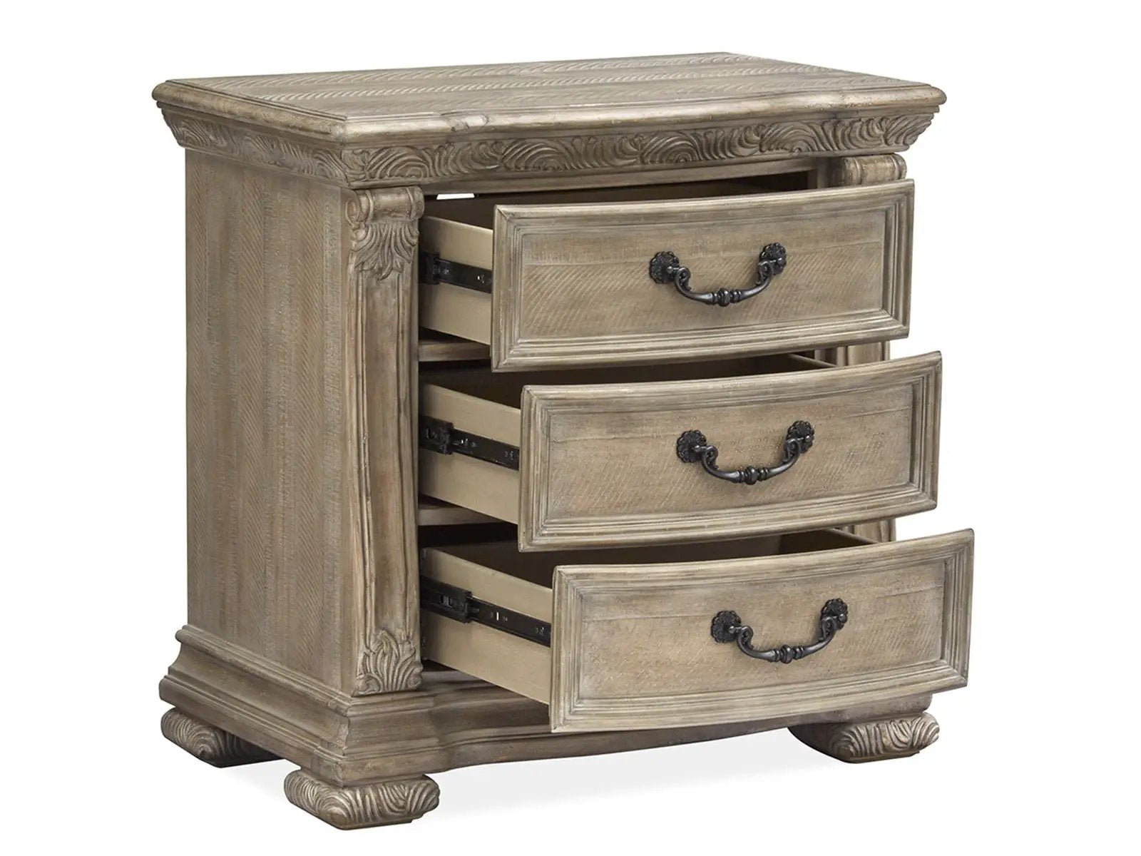 Marisol - Drawer Nightstand - Fawn by Unique Piece Furniture