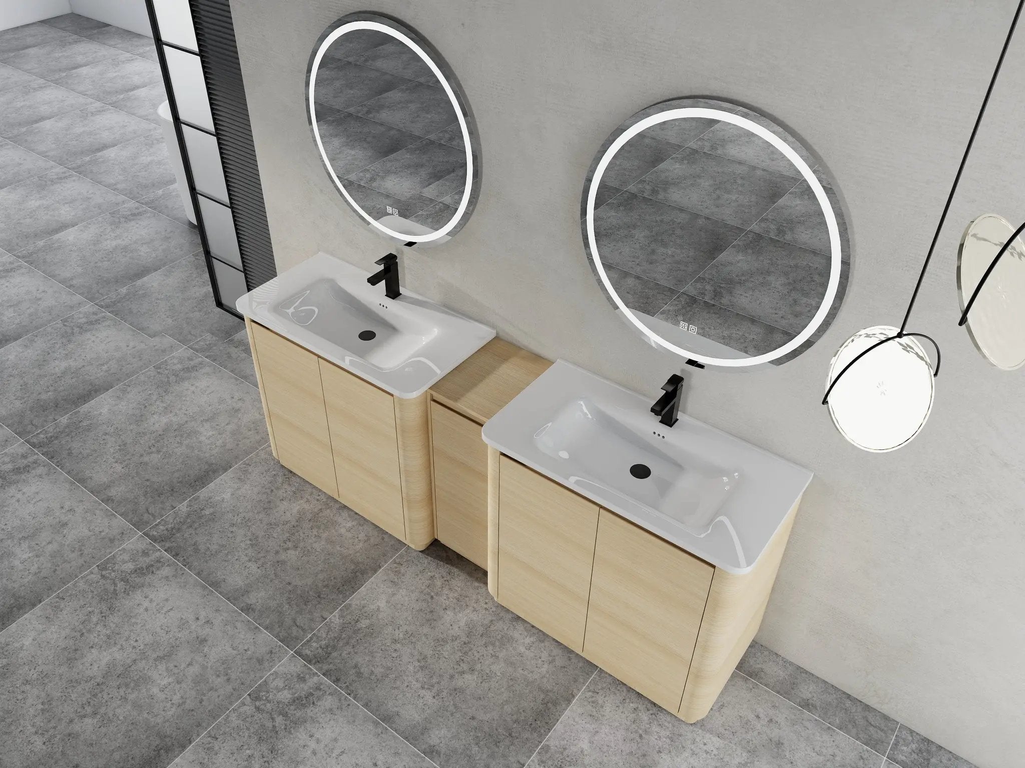 92'' Freestanding Bathroom Vanity by HouseOfZazla