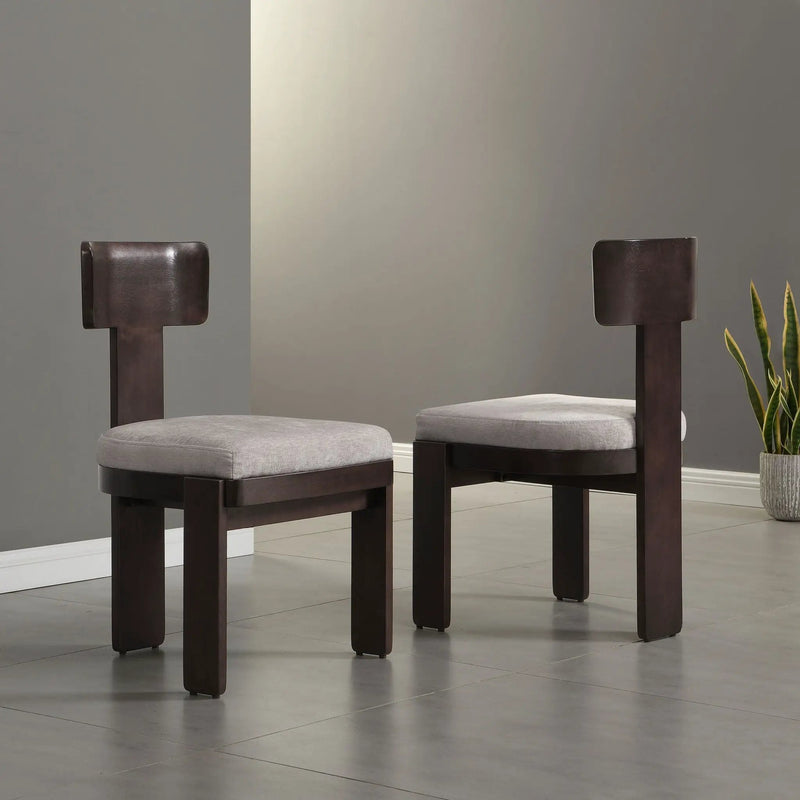 Upholstered Dining Fabric Side Chairs (Set of 2) by HouseOfZazla