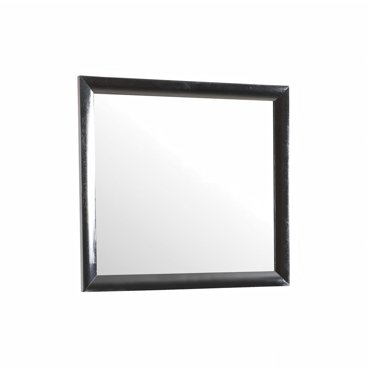 Marilla Mirror with Low Distortion Glass - Dark Brown, Light Brown, White, Black, photo 3 of 21