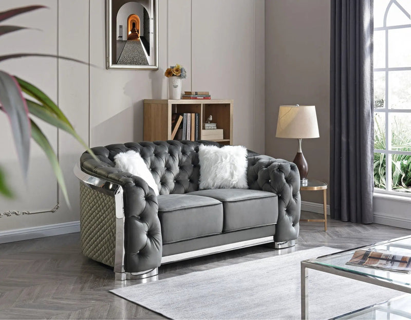 Loveseat With Flared Arms by HouseOfZazla