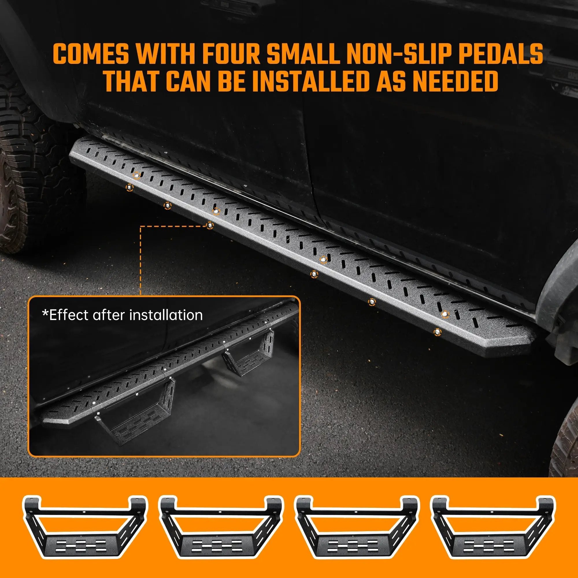 Running Boards for Ford Bronco 4 Door (2021-2026) by HouseOfZazla