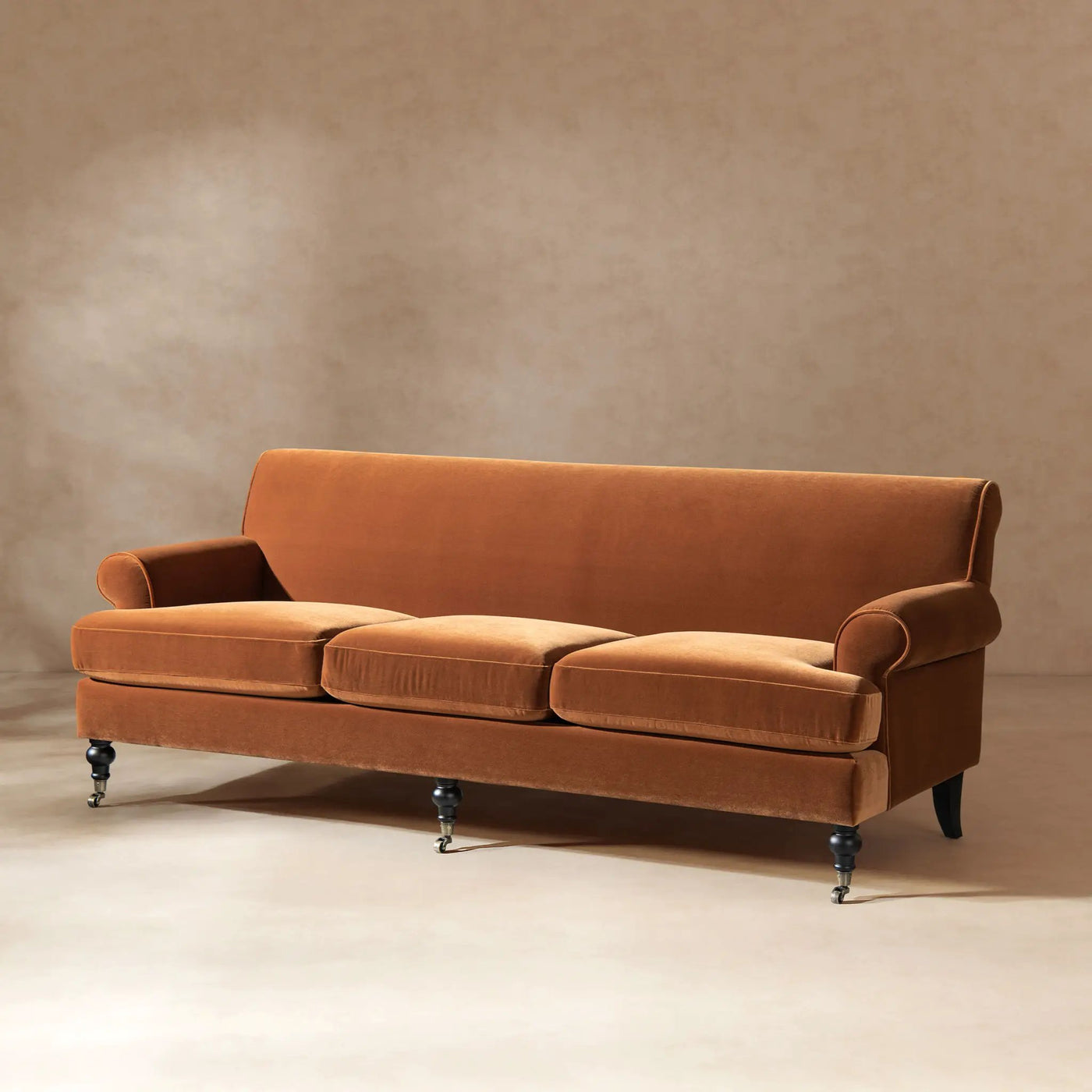Alana Lawson - Modern Three Cushion Tightback Sofa by HouseOfZazla