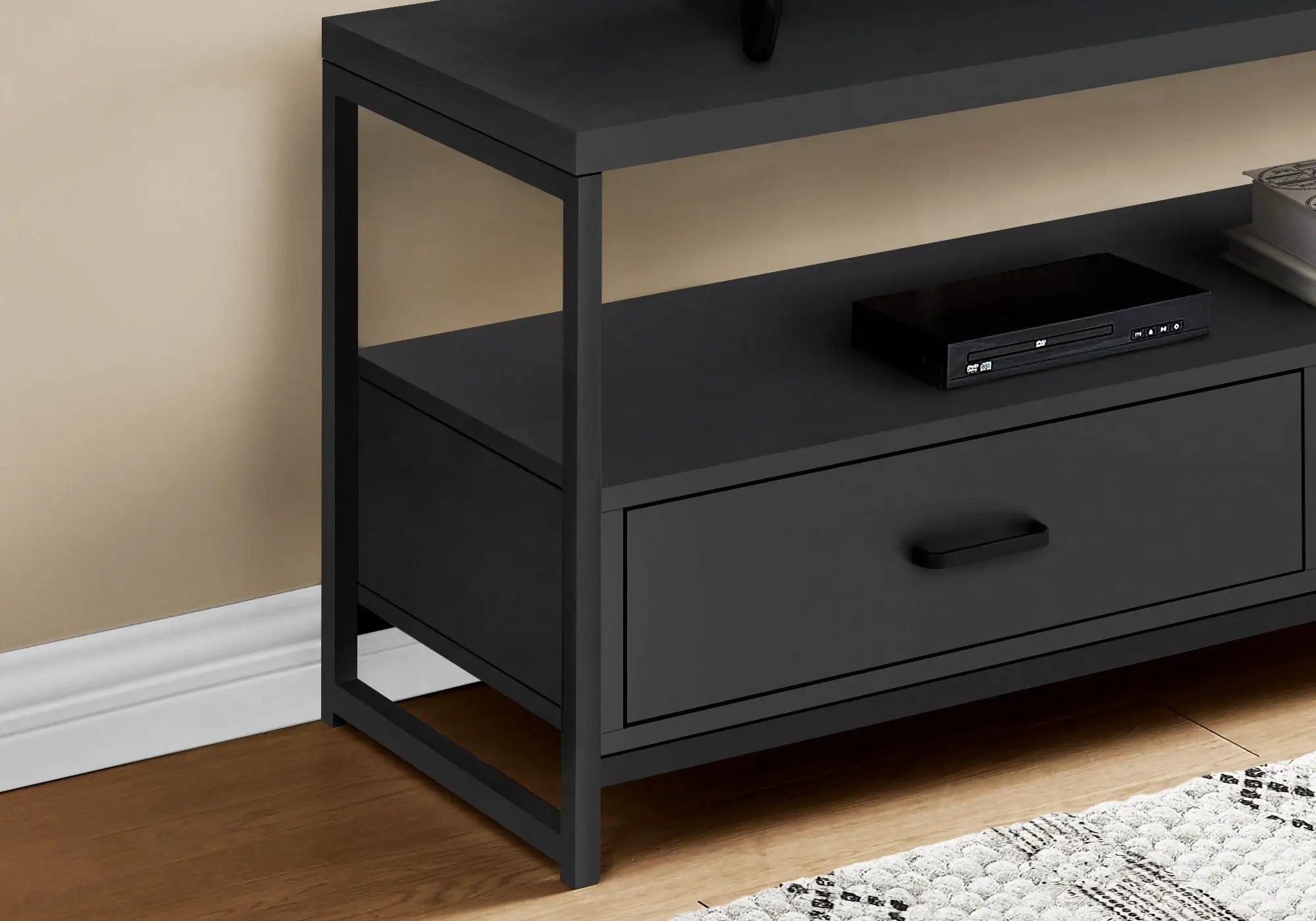 TV Stand, Console, Media Entertainment Center, Storage Drawers, Living Room, Bedroom, Contemporary, Modern by Unique Piece Furniture