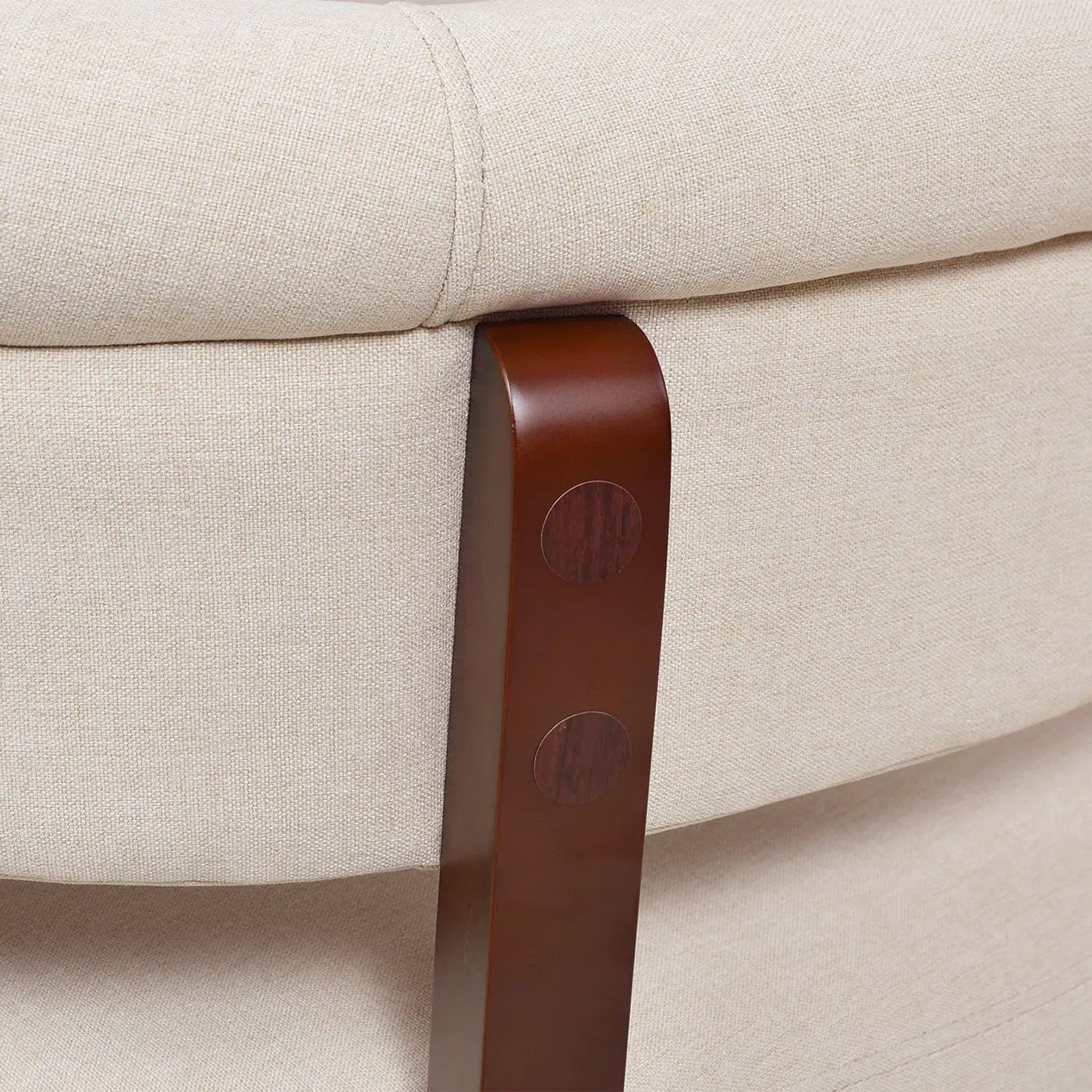 Jared - Versatile Roll Arm Tufted Bench Settee by HouseOfZazla