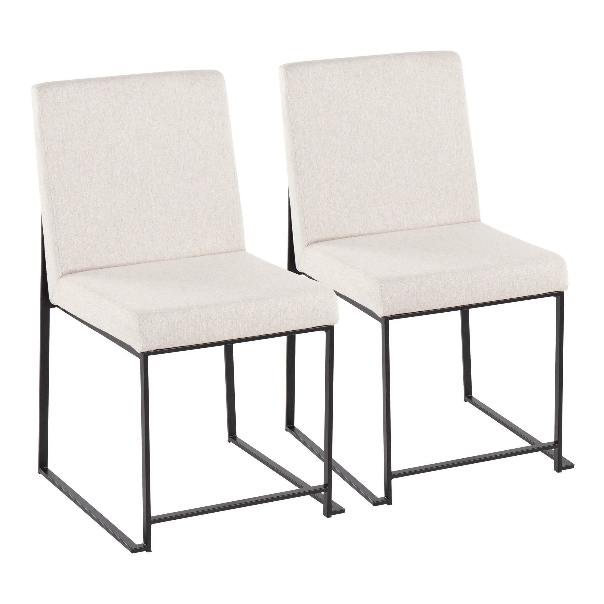 Fuji - Contemporary Modern Elegance With High Back Dining Chair (Set of 2) by Unique Piece Furniture