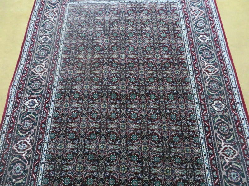 3' X 5' Vintage Fine Handmade Indian Amritsar Wool Silk Rug Nice by Jewel Rugs