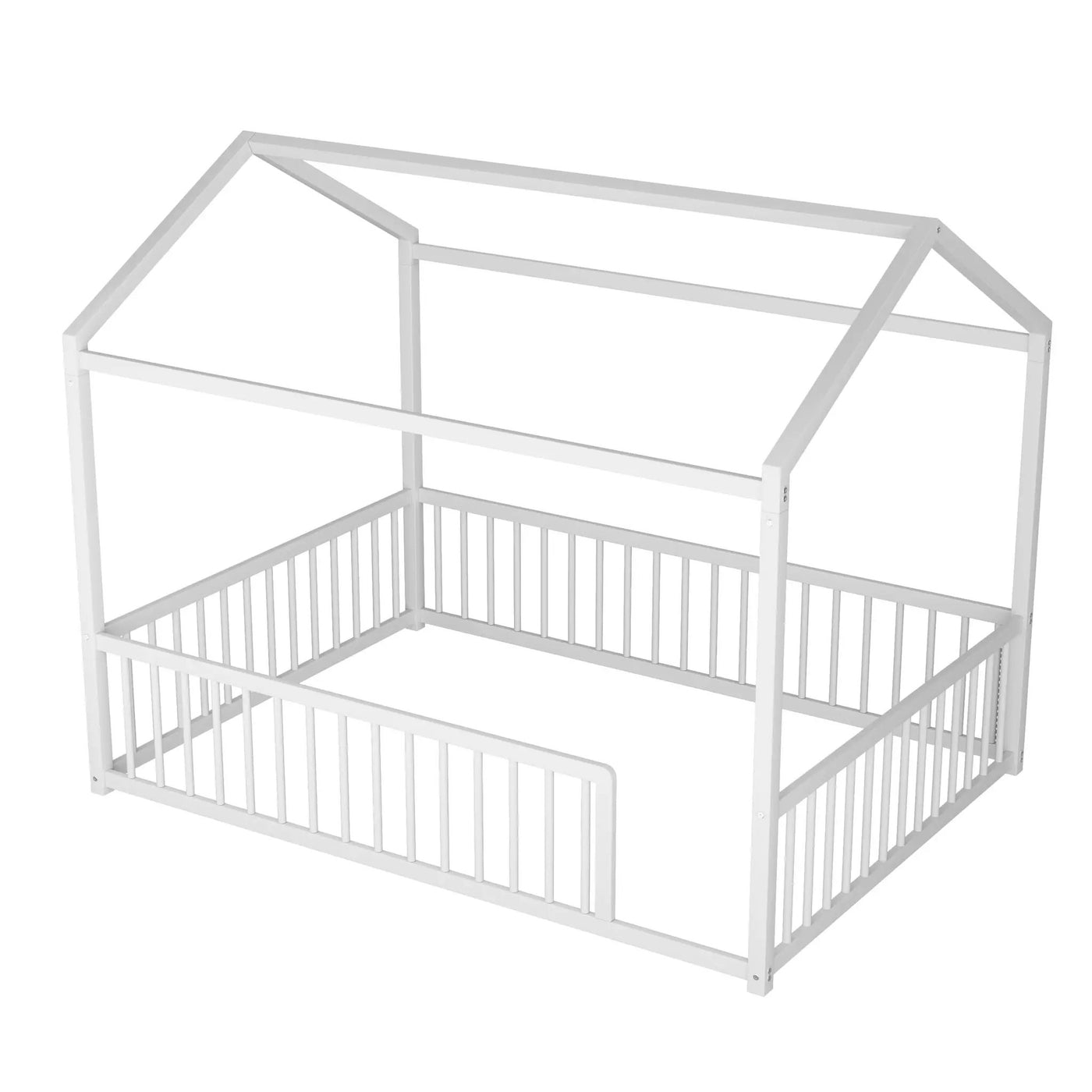 Montessori Floor Bed Frame With House Shape by HouseOfZazla