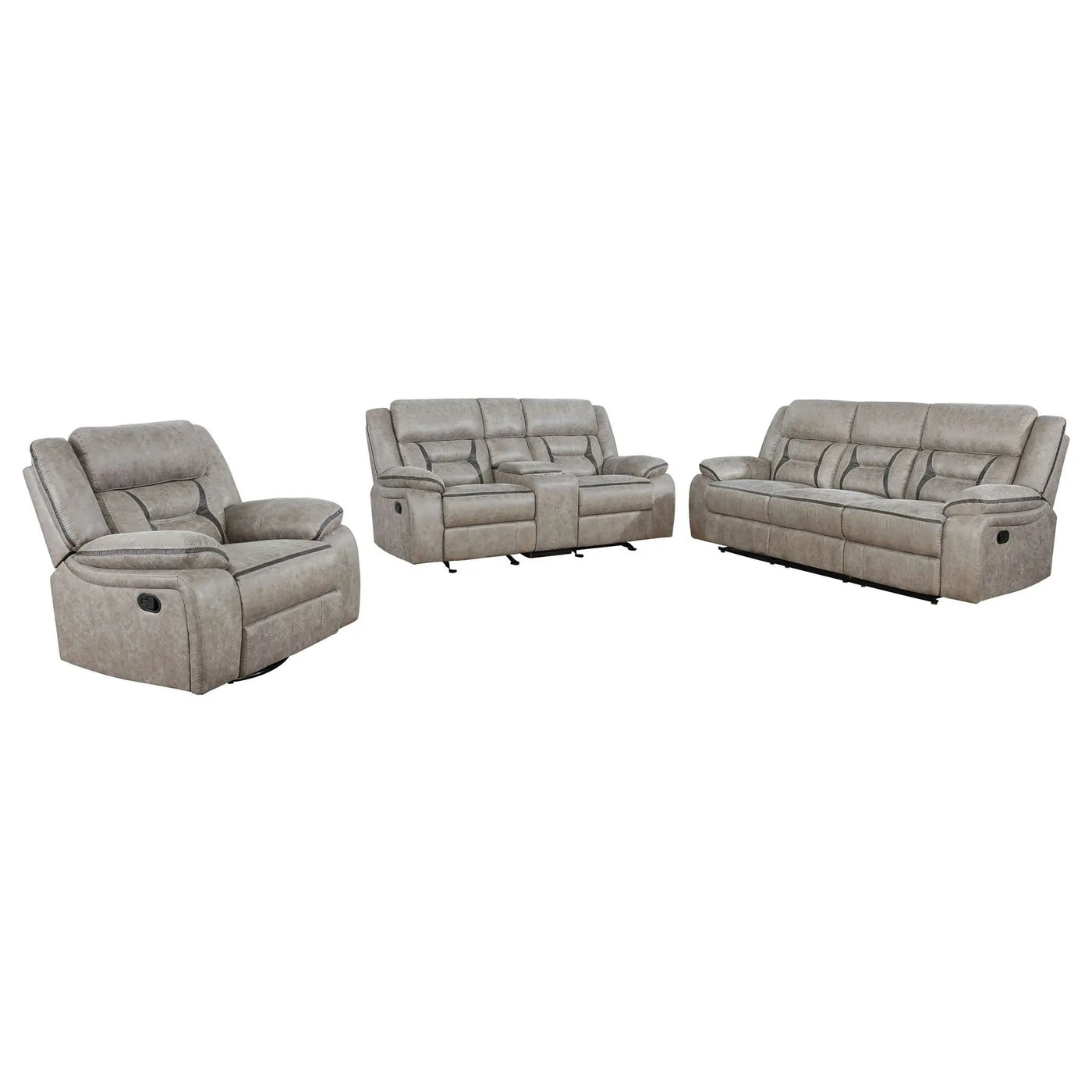 Brazelton - Pillow Top Arm Motion Living Room Set by HouseOfZazla