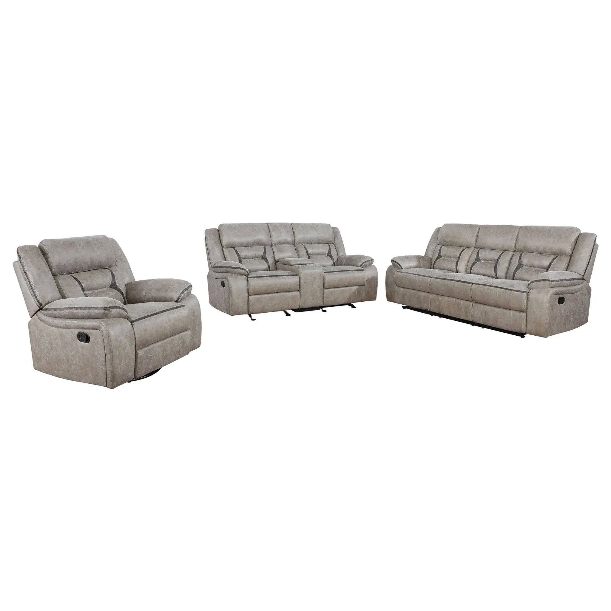 Brazelton - Pillow Top Arm Motion Living Room Set by HouseOfZazla