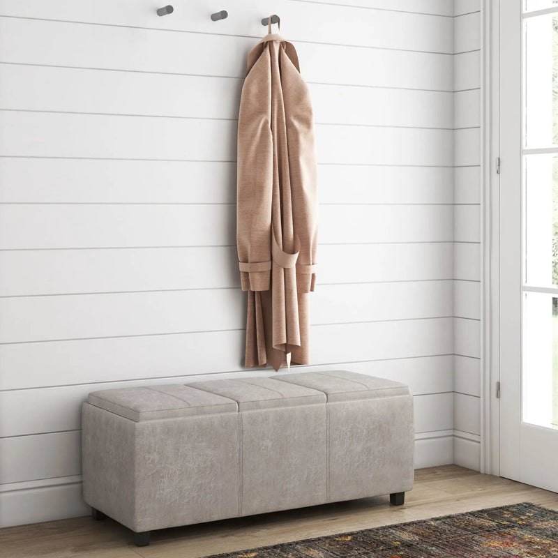 Avalon - Upholstered Storage Ottoman by Unique Piece Furniture