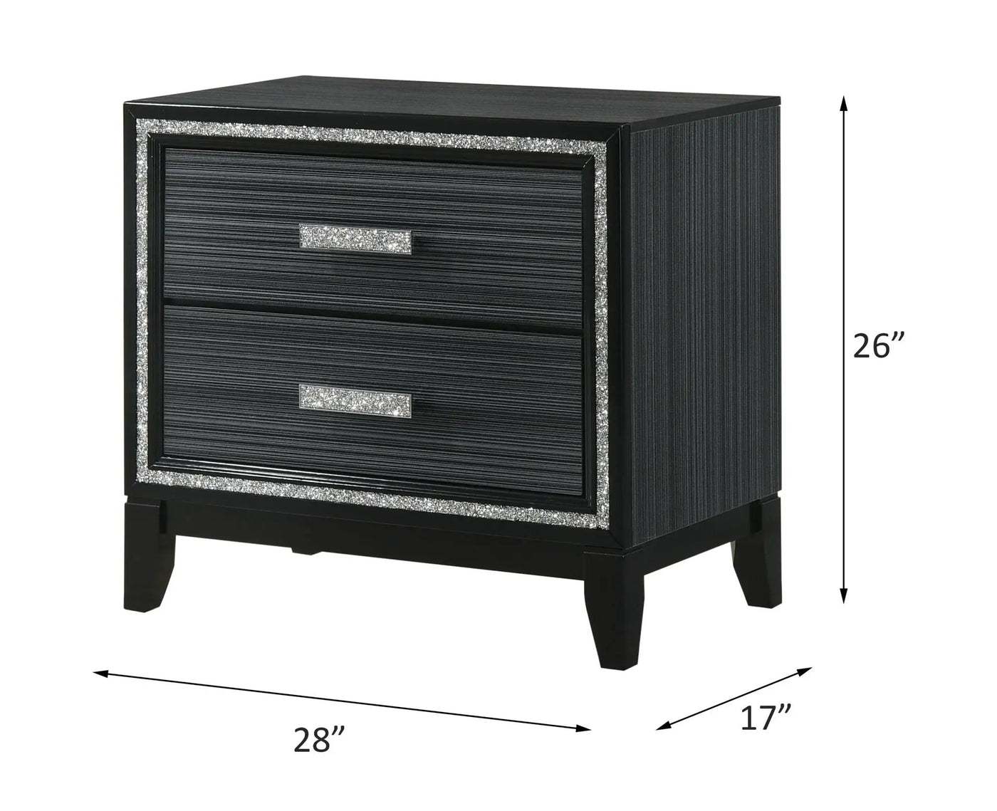 Haiden - Weathered Nightstand by Unique Piece Furniture
