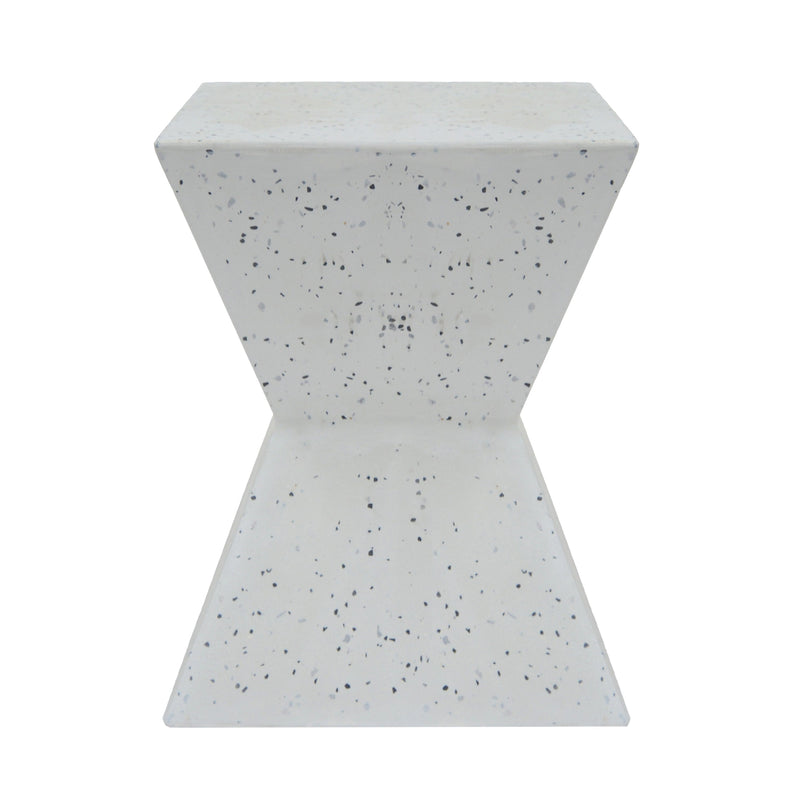14.75" Lightweight Concrete Outdoor Accent Table by HouseOfZazla