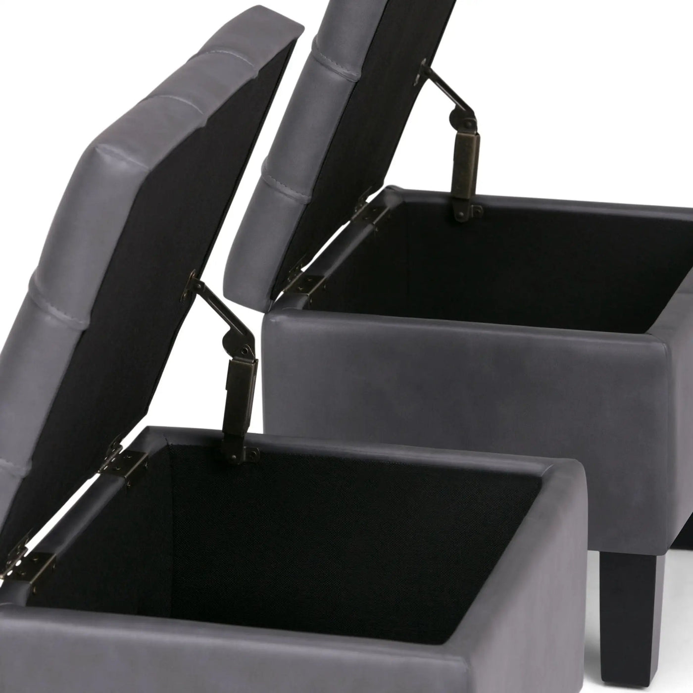 Dover - 3 Piece Storage Ottoman Contemporary Design by Unique Piece Furniture