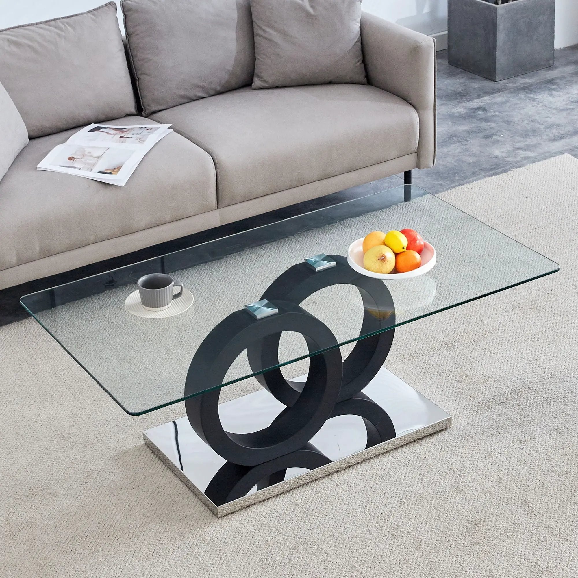 Minimalist Coffee Table - Black by Unique Piece Furniture