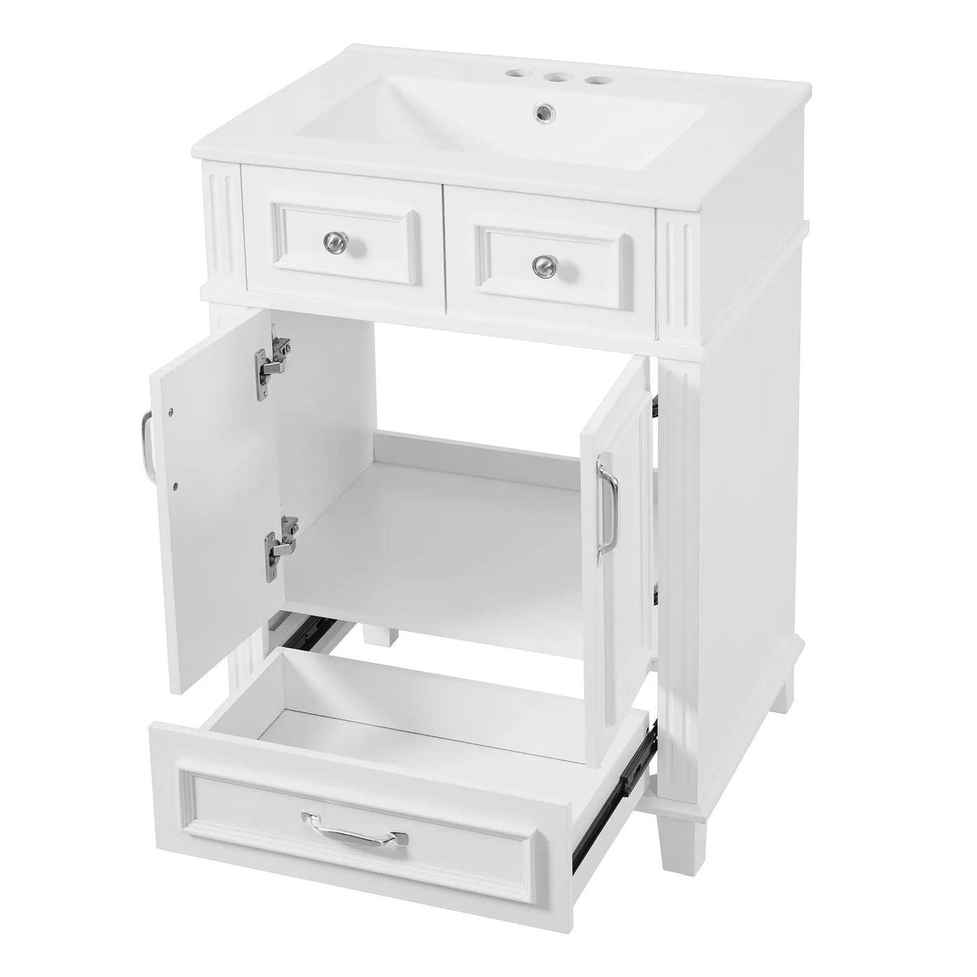 Bathroom Vanity With Sink And Storage Cabinet by HouseOfZazla