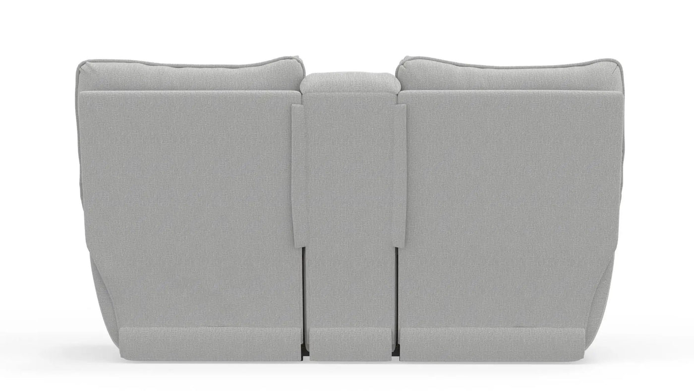 Lenny - Power Lay Flat Reclining Console Loveseat by Unique Piece Furniture