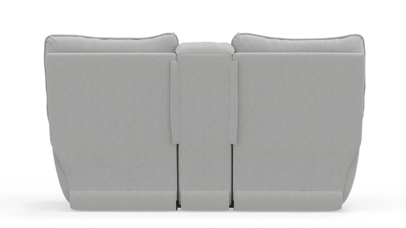 Lenny - Power Lay Flat Reclining Console Loveseat by Unique Piece Furniture