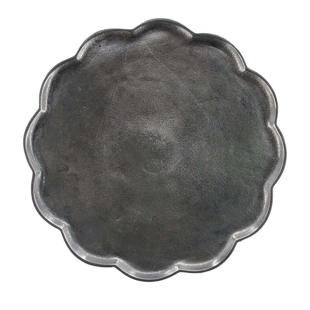 Leaf Side Table with Nature-Inspired Design - Silver, photo 9 of 19